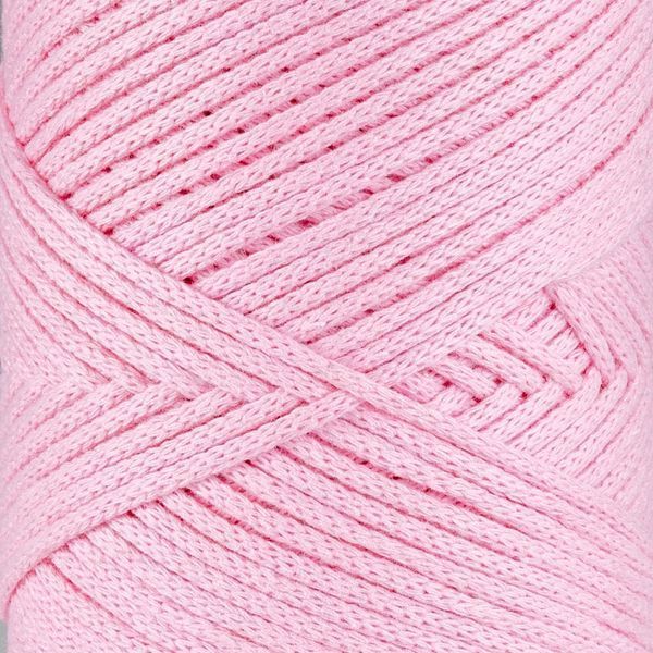 Пряжа Cotton Macrame/Котон Макраме, світло-рожевий 1001/72, Hobbi Trend 5612 фото