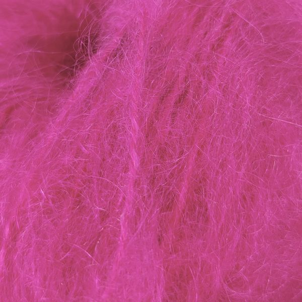 Пряжа Wool Mohair/Вул Мохер, яскраво-рожевий 30483, Lana Gatto 4017 фото