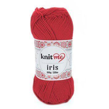 Пряжа Iris/Іріс, червоний КІ4002, Knit Me 1141 фото