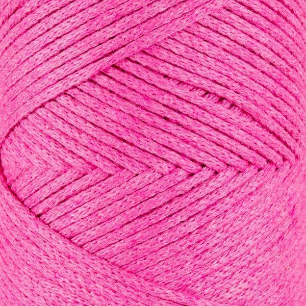 Пряжа Cotton Macrame/Котон Макраме, яскраво-рожевий 1001/82, Hobbi Trend 5614 фото