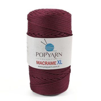 Пряжа Macrame Xl/Макраме ХЛ, сливовий В-432, Popyarn Popyarn фото