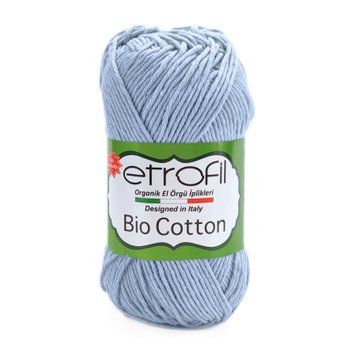 Пряжа Bio Cotton/Біо Котон, світло-блакитний 10201, Etrofil Etrofil фото