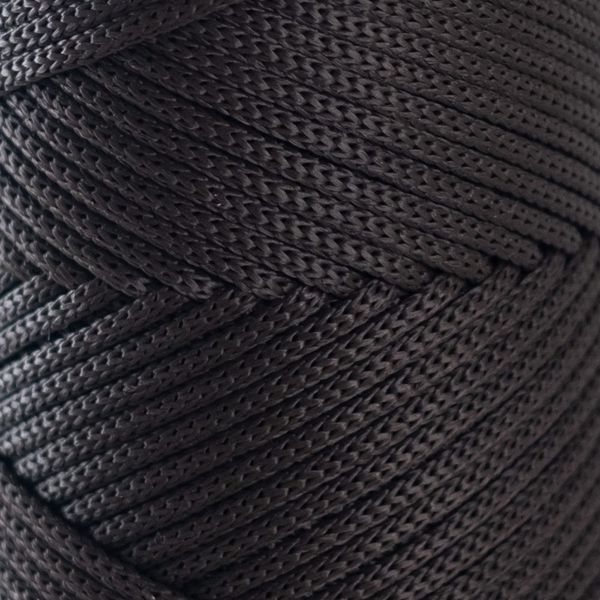 Пряжа Macrame XL/Макраме XL, темно-коричневий 2003/210, Hobbi Trend 5565 фото