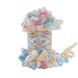 Пряжа Alize Puffy Color/Алізе Пуффі Колор, блакитний-рожевий-білий-бежевий 6523 1735 фото 1