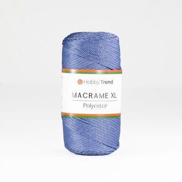 Пряжа Macrame XL/Макраме XL, пильний-блакитний 2003/235, Hobbi Trend 5569 фото