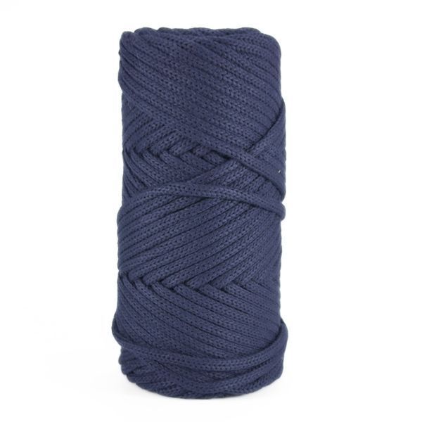 Пряжа Maxi Cotton/Максі Котон, темно-синій 1005/260, Hobby Trend 5932 фото