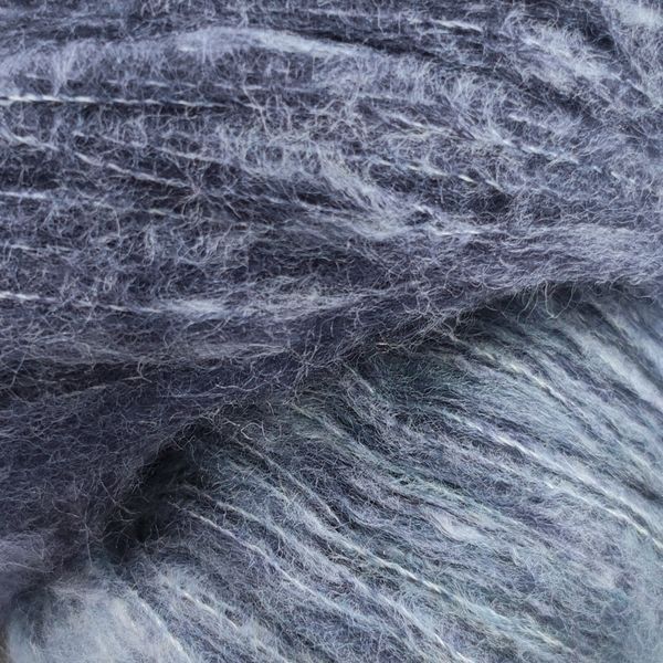 Пряжа Cashsilk Cotton Degrade/Кашсілк Коттон Деграде, синій 13, Laines du Nord 3947 фото