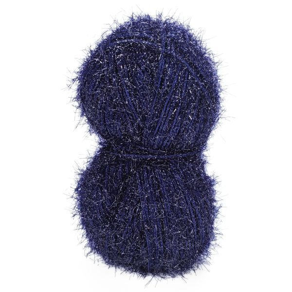Пряжа Shimmer/Шиммер, темно-синій 300, Knit Me 1067 фото