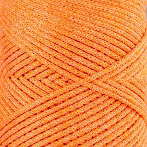 Пряжа Cotton Macrame/Котон Макраме, помаранчевий 1001/120, Hobbi Trend 5620 фото