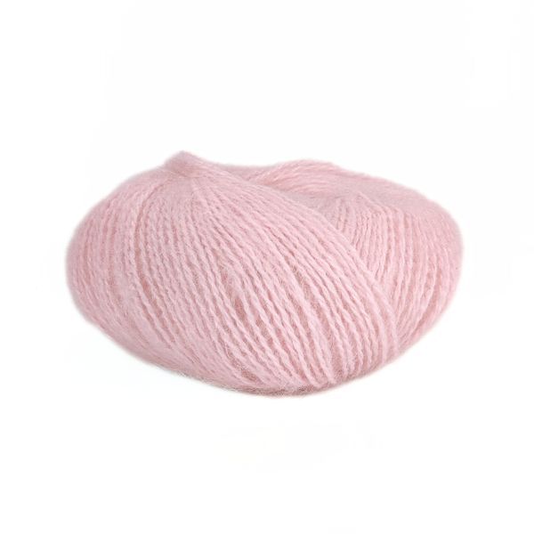 Пряжа Dolce Mohair/Дольче Мохер, ніжно рожевий 595, Mondial 4150 фото