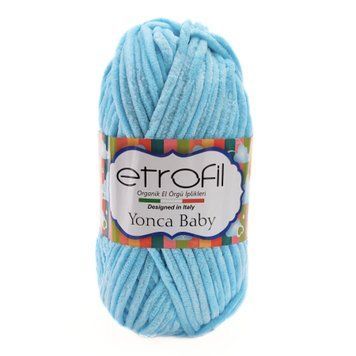 Пряжа Yonca Baby/Йонка Бебі, бірюзовий 70519, Etrofil Etrofil фото