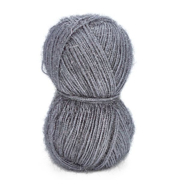 Пряжа Shimmer/Шиммер, сірий 282, Knit Me 1070 фото