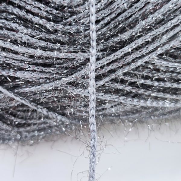 Пряжа Shimmer/Шиммер, сірий 282, Knit Me 1070 фото