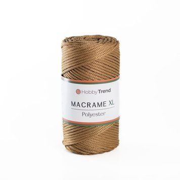 Пряжа Macrame XL/Макраме XL, світло-коричневий 2003/44, Hobbi Trend 5574 фото