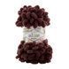 Пряжа Alize Puffy/Алізе Пуффі, червоно-коричневий 993 4963 фото