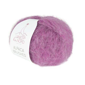 Пряжа Alpaca Brushed/Альпака Брашед, світло-фіолетовий 21, Laines du Nord 3082 фото