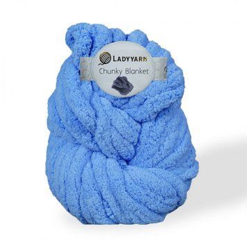 Пряжа Chunky Blanket/Чанкі Бланкет, блакитний SL1015, Lady Yarn 5225 фото