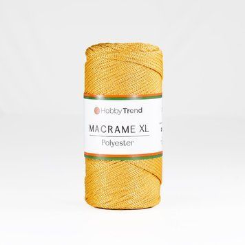 Пряжа Macrame XL/Макраме XL, соняшник 2003/49, Hobbi Trend 5575 фото