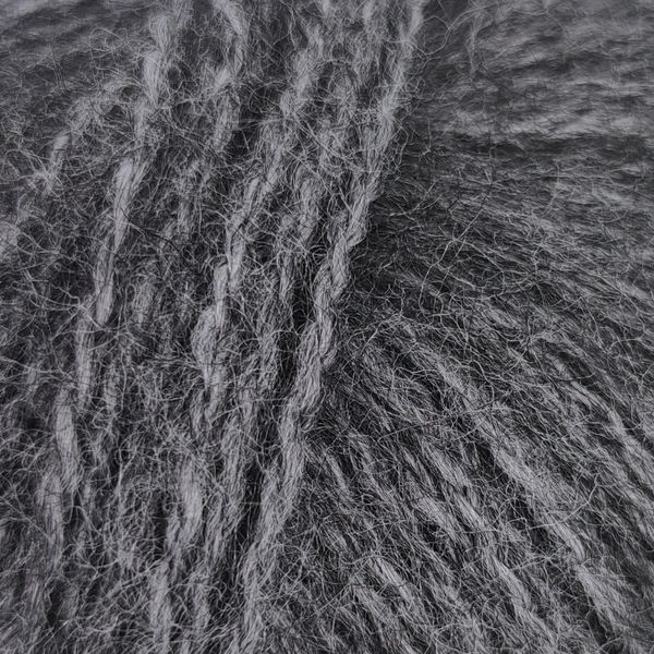 Пряжа Dolce Mohair/Дольче Мохер, темно-сірий 702, Mondial 4156 фото