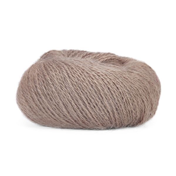 Пряжа Dolce Mohair/Дольче Мохер, тауп 718, Mondial 4157 фото