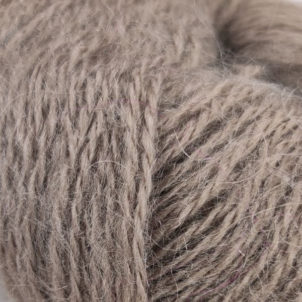 Пряжа Dolce Mohair/Дольче Мохер, тауп 718, Mondial 4157 фото