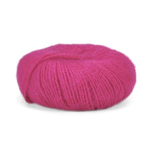 Пряжа Dolce Mohair/Дольче Мохер, рожевий 743, Mondial 4158 фото