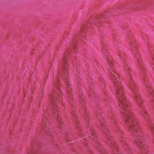 Пряжа Dolce Mohair/Дольче Мохер, рожевий 743, Mondial 4158 фото
