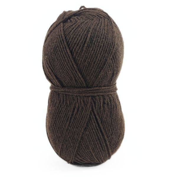 Пряжа Leon/Леон, коричневий LN029, Lady Yarn 1487 фото