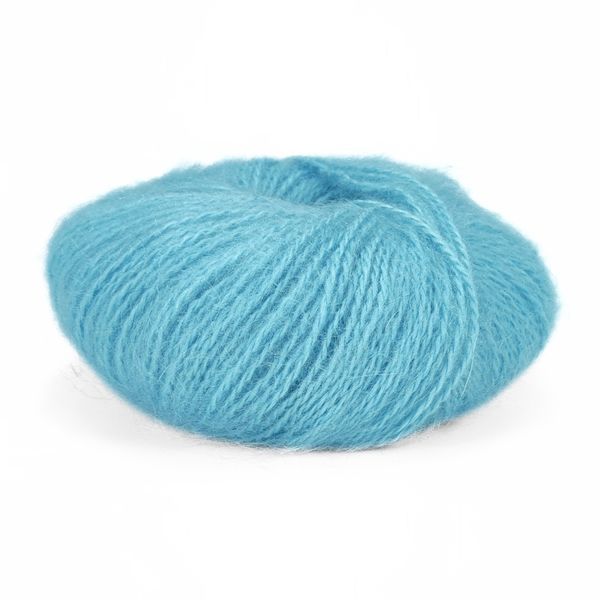 Пряжа Dolce Mohair/Дольче Мохер, блакитний 746, Mondial 4159 фото