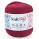 Пряжа Roma/Рома, бордовий KR1122, Knit Me Knit Me, Roma фото