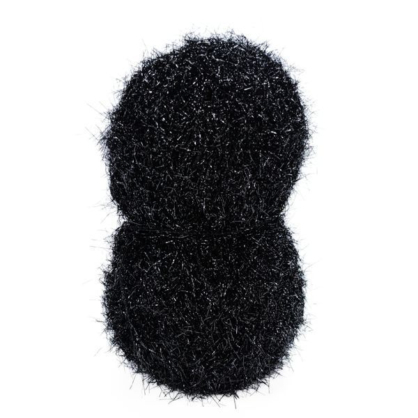 Пряжа Shimmer/Шиммер, чорний 290, Knit Me 1076 фото