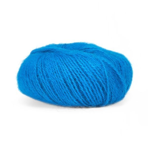 Пряжа Dolce Mohair/Дольче Мохер, темно-блакитний 747, Mondial 4160 фото