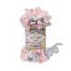 Пряжа Alize Puffy Color/Алізе Пуффі Колор, білий-блакитний-рожевий 5864 1211 фото