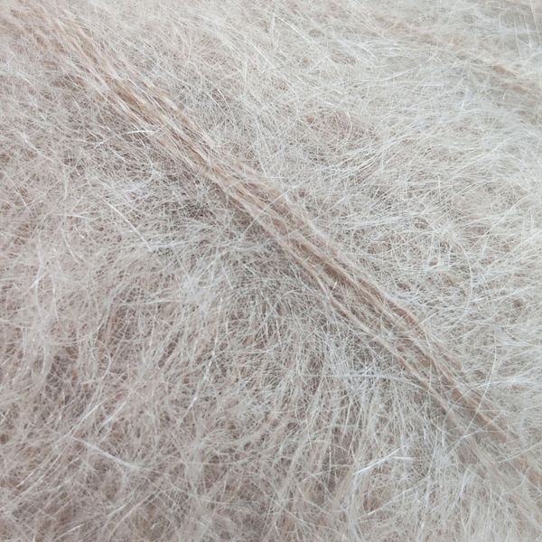 Пряжа Mohair Royal/Мохер Роял, бежевий 9372, Lana Gatto 1624 фото