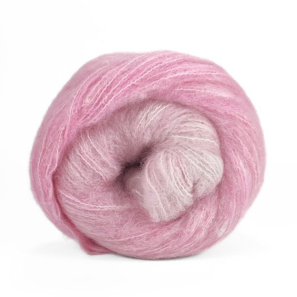 Пряжа Cashsilk Cotton Degrade/Кашсілк Коттон Деграде, ніжно-рожевий 10, Laines du Nord 3949 фото