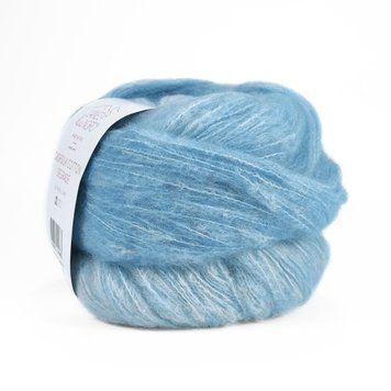 Пряжа Cashsilk Cotton Degrade/Кашсілк Коттон Деграде, блакитний 9, Laines du Nord 3950 фото
