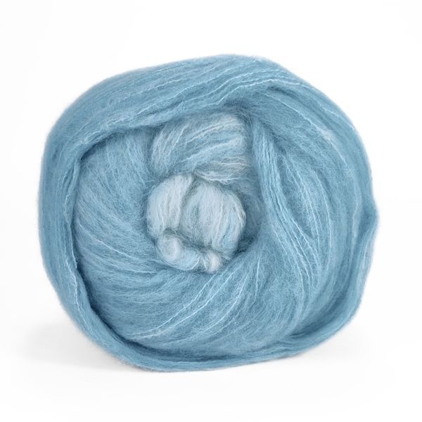 Пряжа Cashsilk Cotton Degrade/Кашсілк Коттон Деграде, блакитний 9, Laines du Nord 3950 фото