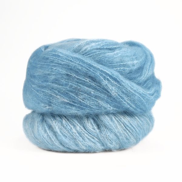 Пряжа Cashsilk Cotton Degrade/Кашсілк Коттон Деграде, блакитний 9, Laines du Nord 3950 фото
