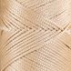 Пряжа Macrame №4/Макраме №4, бежева пудра 2002/31, Hobbi Trend 5537 фото 2