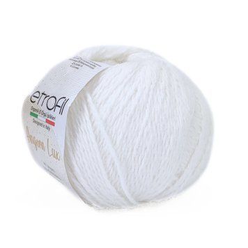 Пряжа Angora Lux/Ангора Люкс, білий 70105, Etrofil 3824 фото