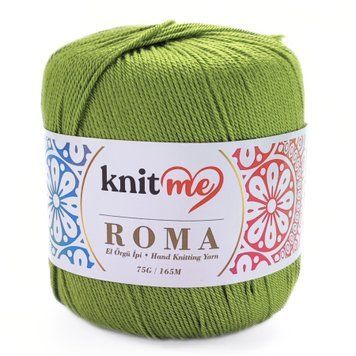 Пряжа Roma/Рома, трава KR1391, Knit Me Knit Me, Roma фото