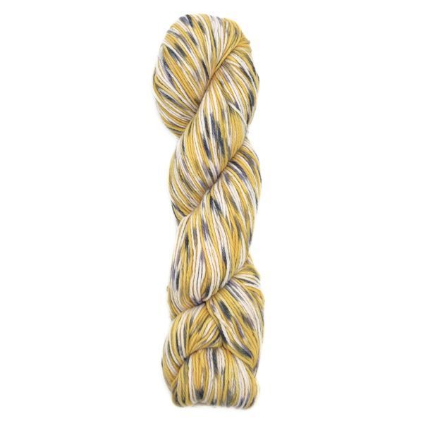 Пряжа Baby Cashmere/Бебі Кашемір, сірий-жовтий-білий ВС012, Etrofil 181 фото