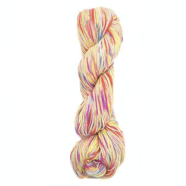 Пряжа Baby Cashmere/Бебі Кашемір, жовтий-рожевий-білий-блакитний ВС011, Etrofil 182 фото