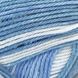 Пряжа Cotton Queen Multi Jacquard/Коттон Квін мульті жакард, ніжно блакитний-блакитний мультіколор 10489, Performance 3556 фото 3